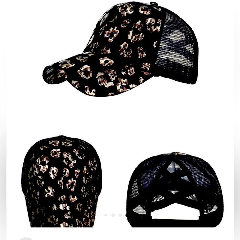 High Pony Hat 🖤